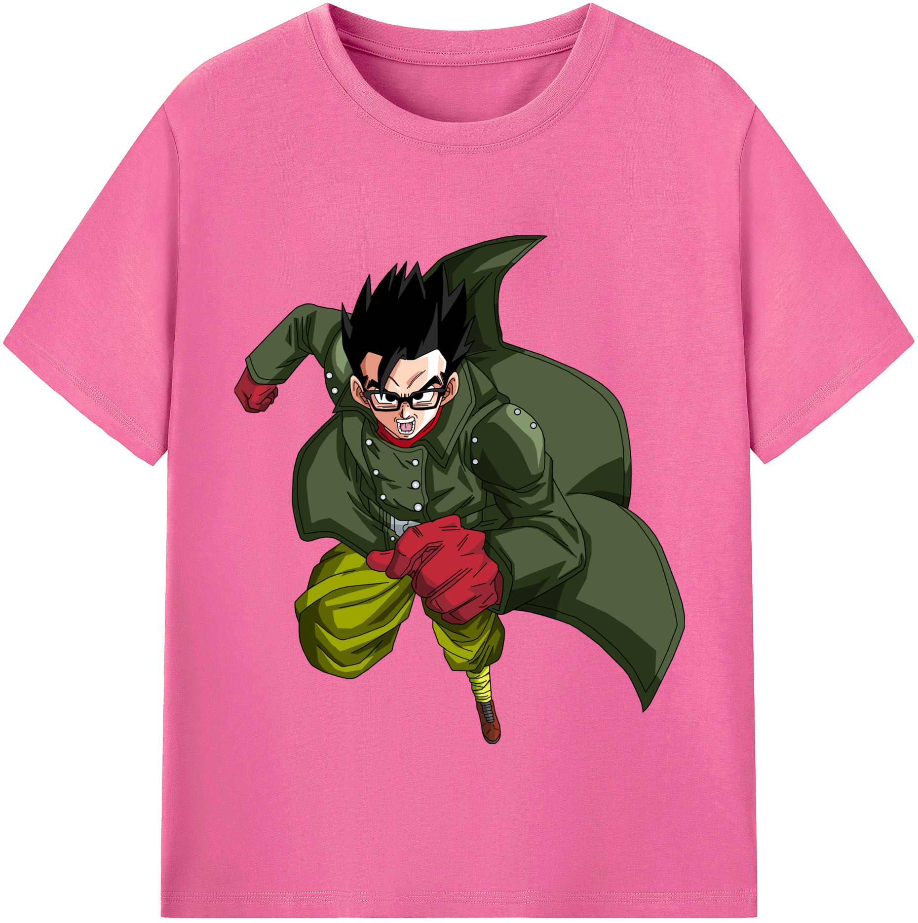 （画像用） ドラゴンボール 孫 悟飯（そんごはん）DRAGON BALL Son Gohan レディースカジュアルプリントTシャツ（綿100％）
